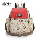 Nice fashionable school bags for teens kids jute backpack