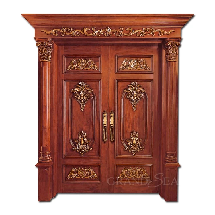 double wood door 2.1