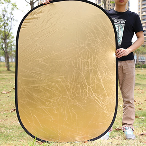 60X90cm 2 in 1 Light Mulit Collapsible Disc Photography Reflector Photo Studio Accessories for flash light SilverGold (7).jpg