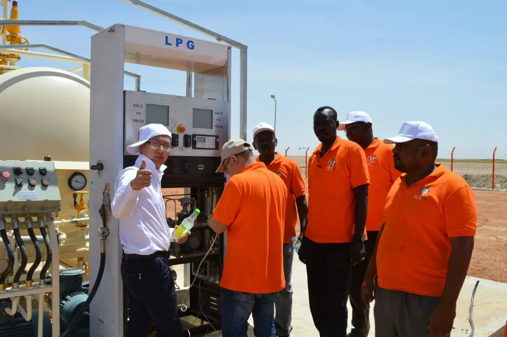 mobile lpg filling station