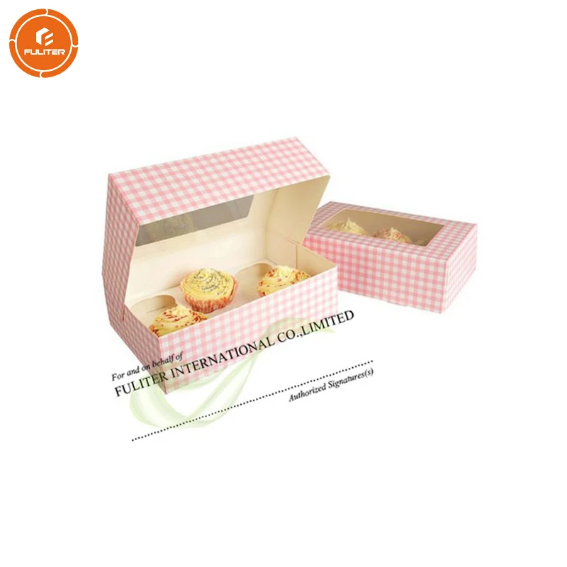 factory price custom eco-friendly egg tart packaging box
