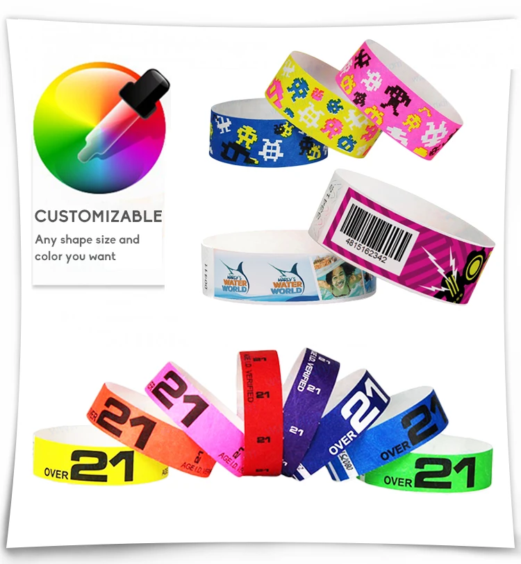 RFID Paper Wristband