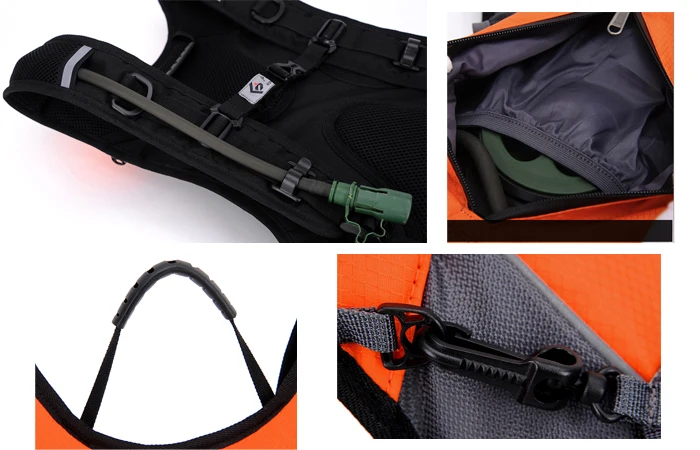 New outdoor unisex bicycle riding backpack water bladder hiking hydration backpack
