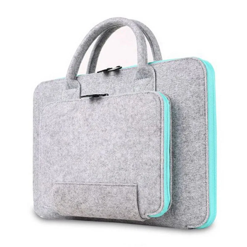 wool laptop bag