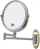 hotel style double side wall mount magnifying makeup mirror