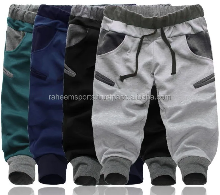 New Fashion Custom Mens Three Quarter Shorts 2015 - Buy New Cotton ...