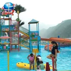 Kids water play fun equipment+fiberglass water park project
