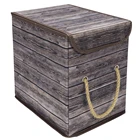 Taizhou factory cheap price small collapsible 210D polyester documents storage box