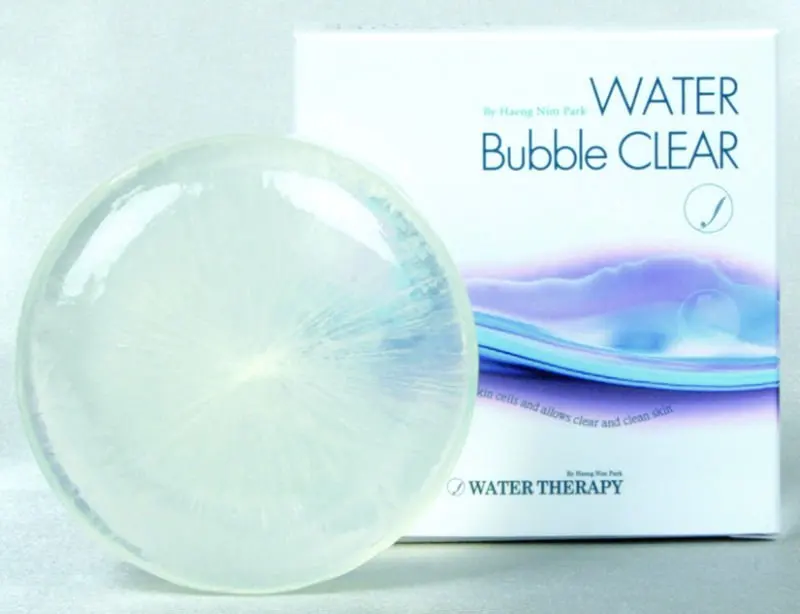 water bubble soap for facial cleansing