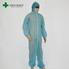 Disposable nonwoven protection coveralls for hospital use