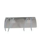 1400W high wattage Double heads curved ceramic heating element for infrared panels