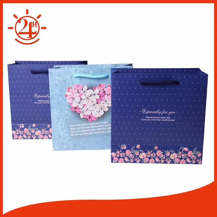 luxury paper shopping bag