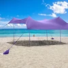 Folding Portable Light Weight Canopy Beach Sunshade UPF50 UV Protection Outdoor Large Sun Shelter Beach Tent