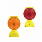 Yellow/Red/Amber/Blue color solar traffic flashing light