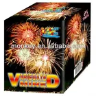 25 shots salutes consumer fireworks cake for sale