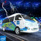 Virtual reality truck mobile motion chair theater truck mobile 7d cinema 9d mobile cinema 9d vr cinema 6 seats
