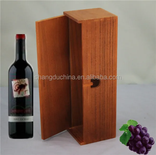 colorful custom wooden champagne bottle gift boxes wholesale