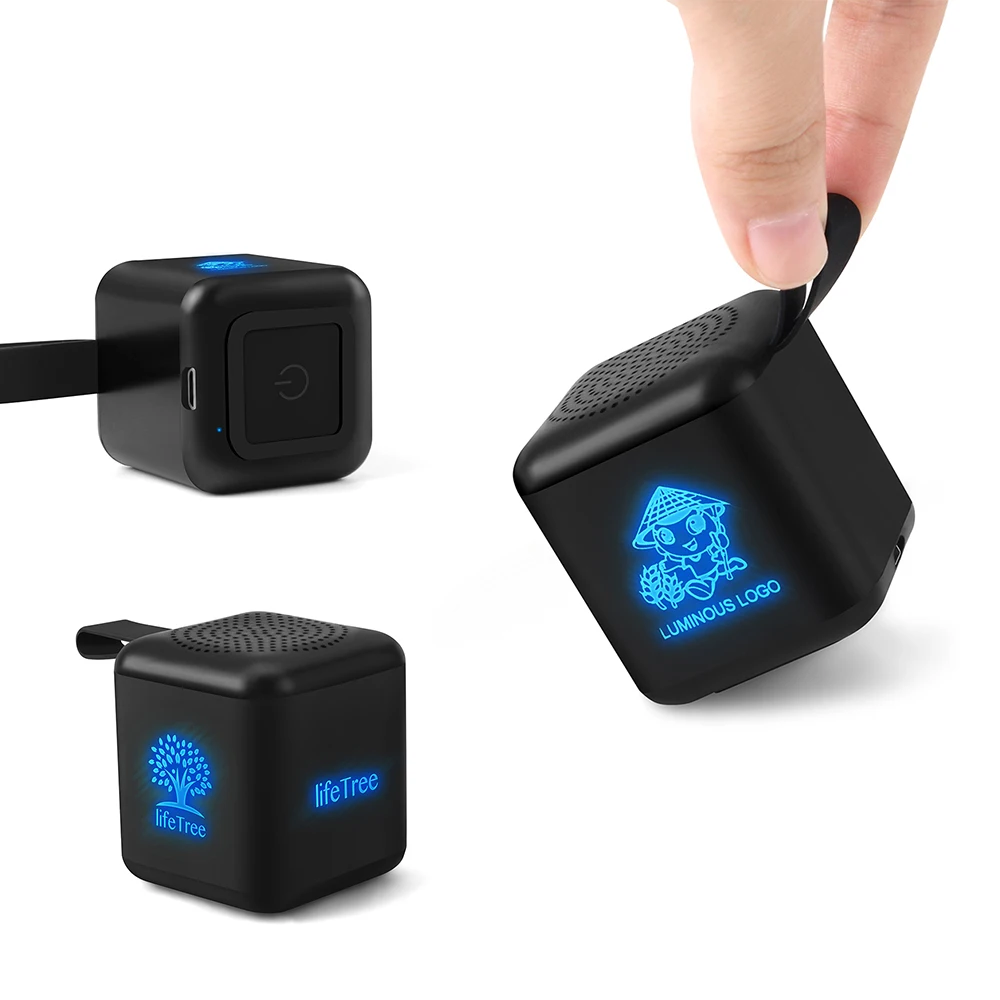 2019 Fashion Design Mini Portable Sepaker Wireless With Led Light - ANKUX.COM