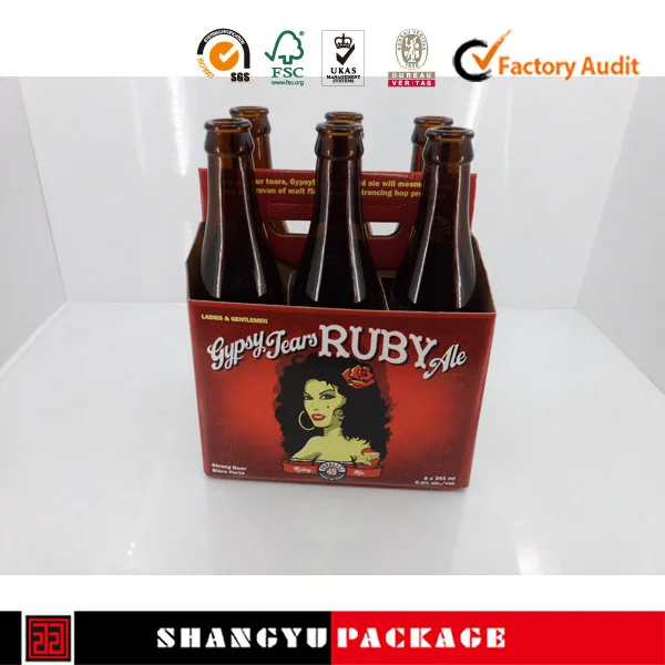 wholesale recycled kraft paper paper wine boxes sliding lid