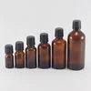 Hot sale amber 5ml - 100ml cosmetic essential oil glass bottle
