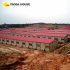 India Price Cheap Prefab Assemblable Room Galvanized Steel Frame Structure Construction Labour Accommodation House For Sale