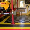 interlock pvc garage flooring tiles, plastic/pvc interlocking workshop/warehouse floor tiles