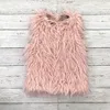 Fall Baby Fur Vests For Girls Baby Girl Fashion Faux Fur Vest Winter Outwear
