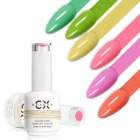 Guangzhou nail gel uv 282 colors cheap color gel nail polish