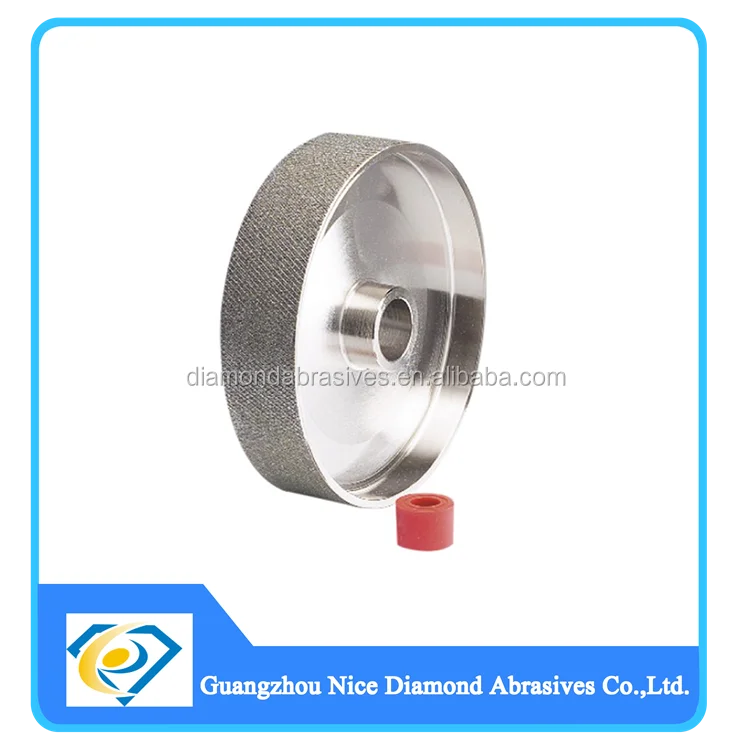 Carbide Sharpening Electroplated Diamond Cone Wheel Grinding Wheel