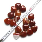 Hoght Quality Natural Carnelian Stone Crystal Heart