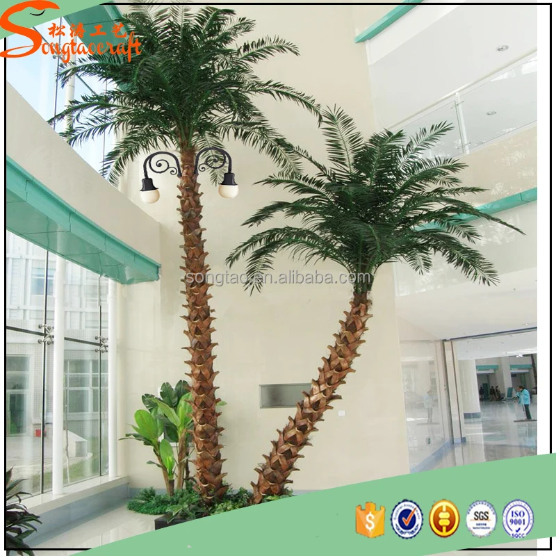 Hot Sale Artificial Outdoor Lighted Palm Tree And Led Palm Tree