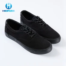 Best selling men vulcanized jeans canvas shoes made in china