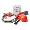 Portable Mobile Camping Shower Included Water Pump and Shower Head and Accessories for Hanging