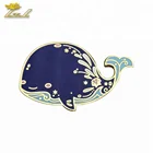 Custom 1''-1.25'' Brass Hard Enamel Metal Lapel Pin Badge
