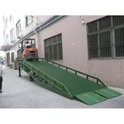 Forklift Platform container load, mobile ramp