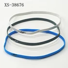 Wholesale elastic band unisex headband sport rubber headband with logo
