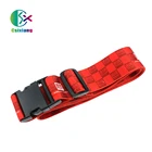 Alibaba Wholesale Custom Design Your Own Adjustable Suitcase Luggage Strap/Belt With Coded Lock