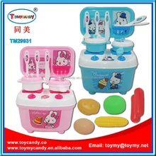 2017 hot safety kitchen table toy sets for kids