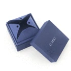 Custom Made Color Paper Printing Magnetic Closure Carton Gift Box For Keychain