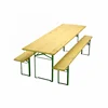 HE-203,Wooden Folding Beer Table Set Outdoor Beer Table and Bench Set Garden Beer Table And Benches Set