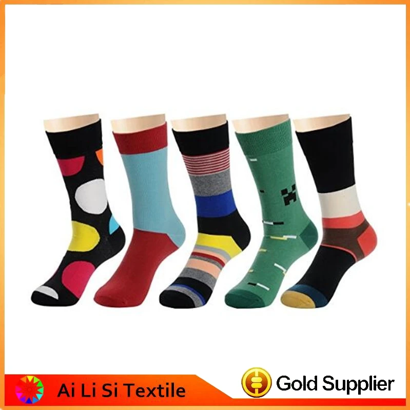 Brand new Hot Casual Business Fashion Socks Happy Socks Unisex for wholesales