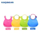 promotional adjustable infant folded teething baby bib waterproof