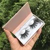 Private label 5D 25mm 27mm 6D mink eyelashes Packaging private label False eyelash empty Packing box lashes package book