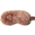 Luxury Custom Design Warm Rexrabbit Fur Eye Mask