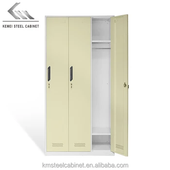 3 Door Metal Locker Godrej Almirah Designs With Cheap Price Metal