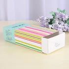 Wholesale Customized Rainbow Luxury Drawer Style Socks Paper Packaging Box