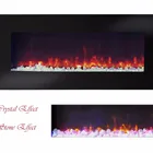 50 inch LED electric artificial fire flame wall mounted Fireplace