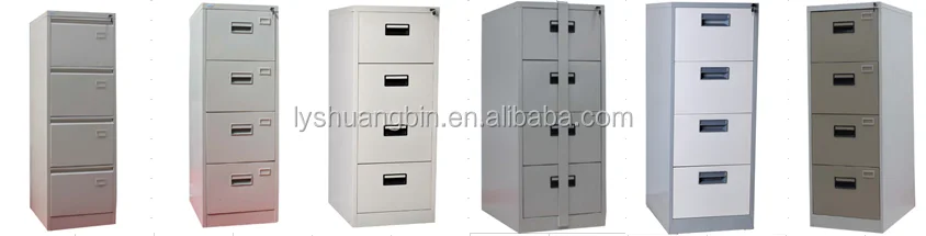 Lockable white metal 4 drawer file cabinet/hot sale four drawer lateral steel filing cabinets