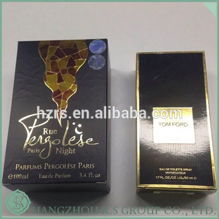 BXO001 Custom Design Printing Paper Perfume