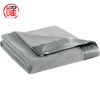 Wholesale pure bamboo airline blanket with silk/satin binding
